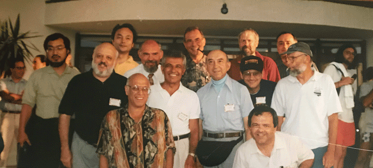 Dr. Ruspini and his friends, 1996 in Turkey at Soft Computing Event