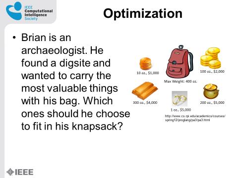 optimization knapsack